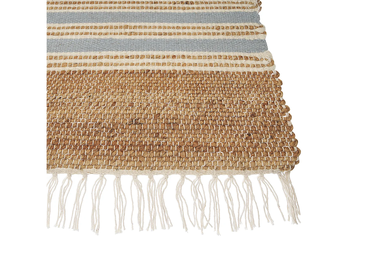 Tappeto MIRZA 80 x 150 cm Iuta Azzurro