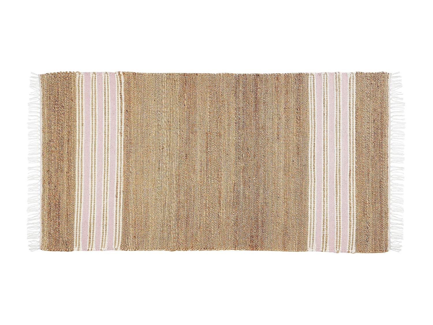 Tapis MIRZA Rose pastel 80 x 150 cm Jute