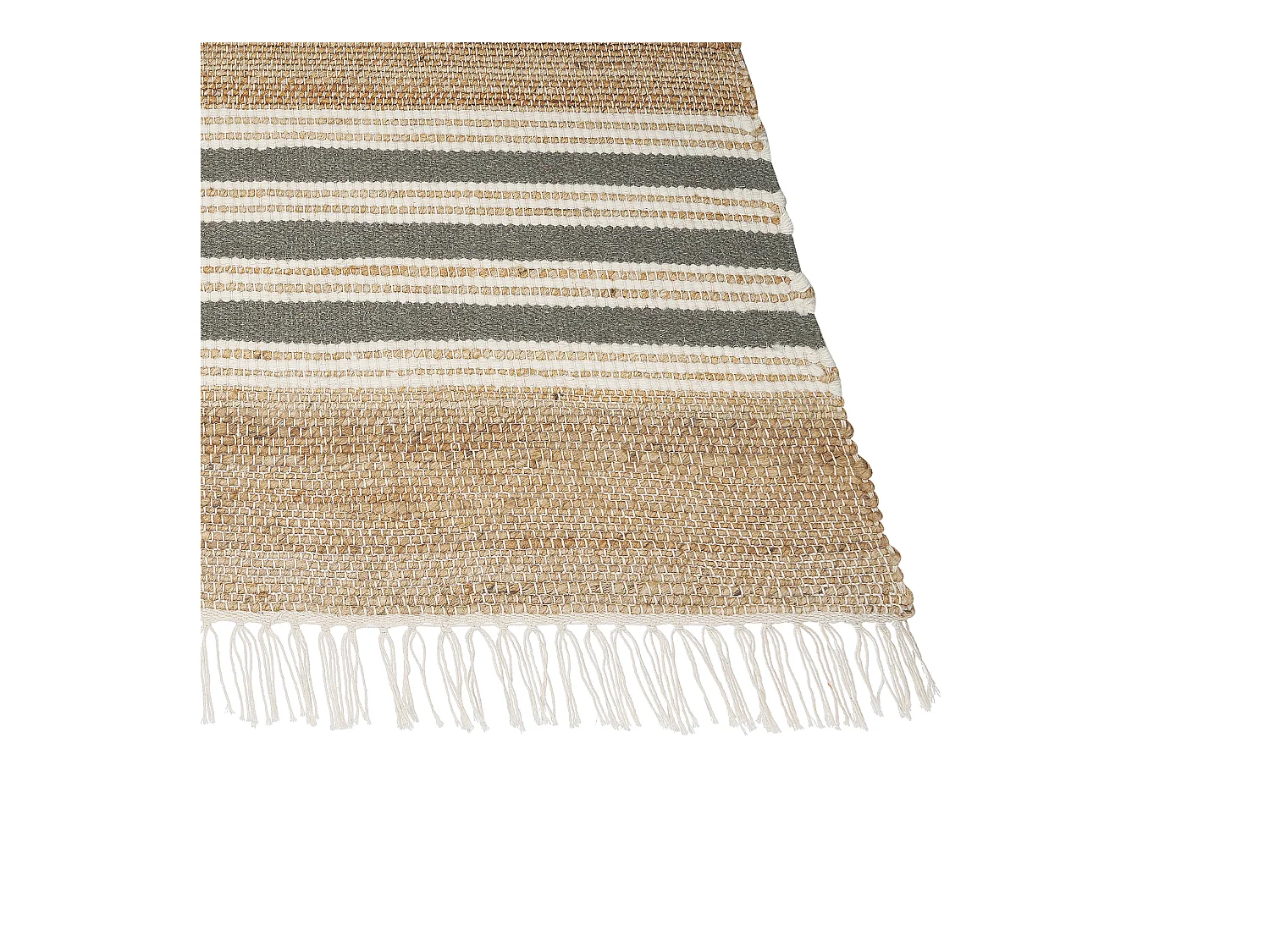 Tapete MIRZA 80 x 150 cm Juta Cinzento