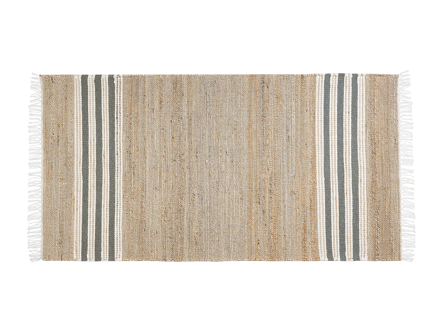 Tapis MIRZA Gris 80 x 150 cm Jute