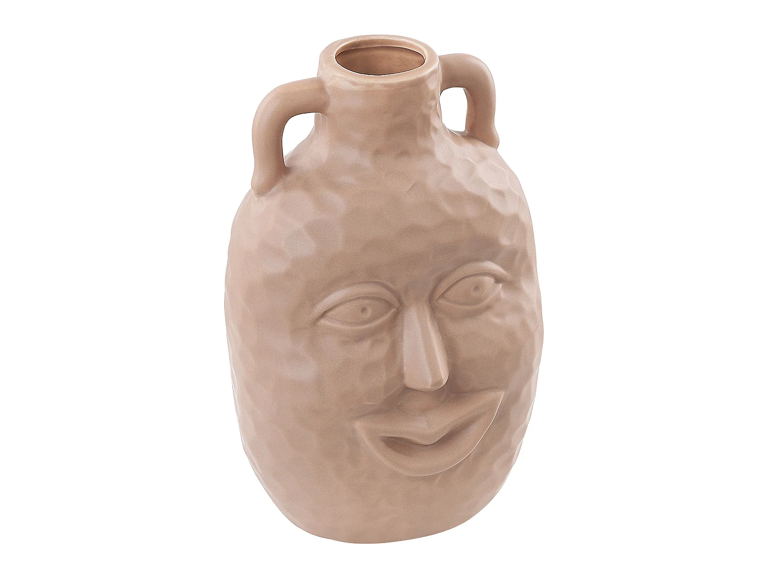 Vaso da fiori VERIA Ceramica 26 cm Beige sabbia