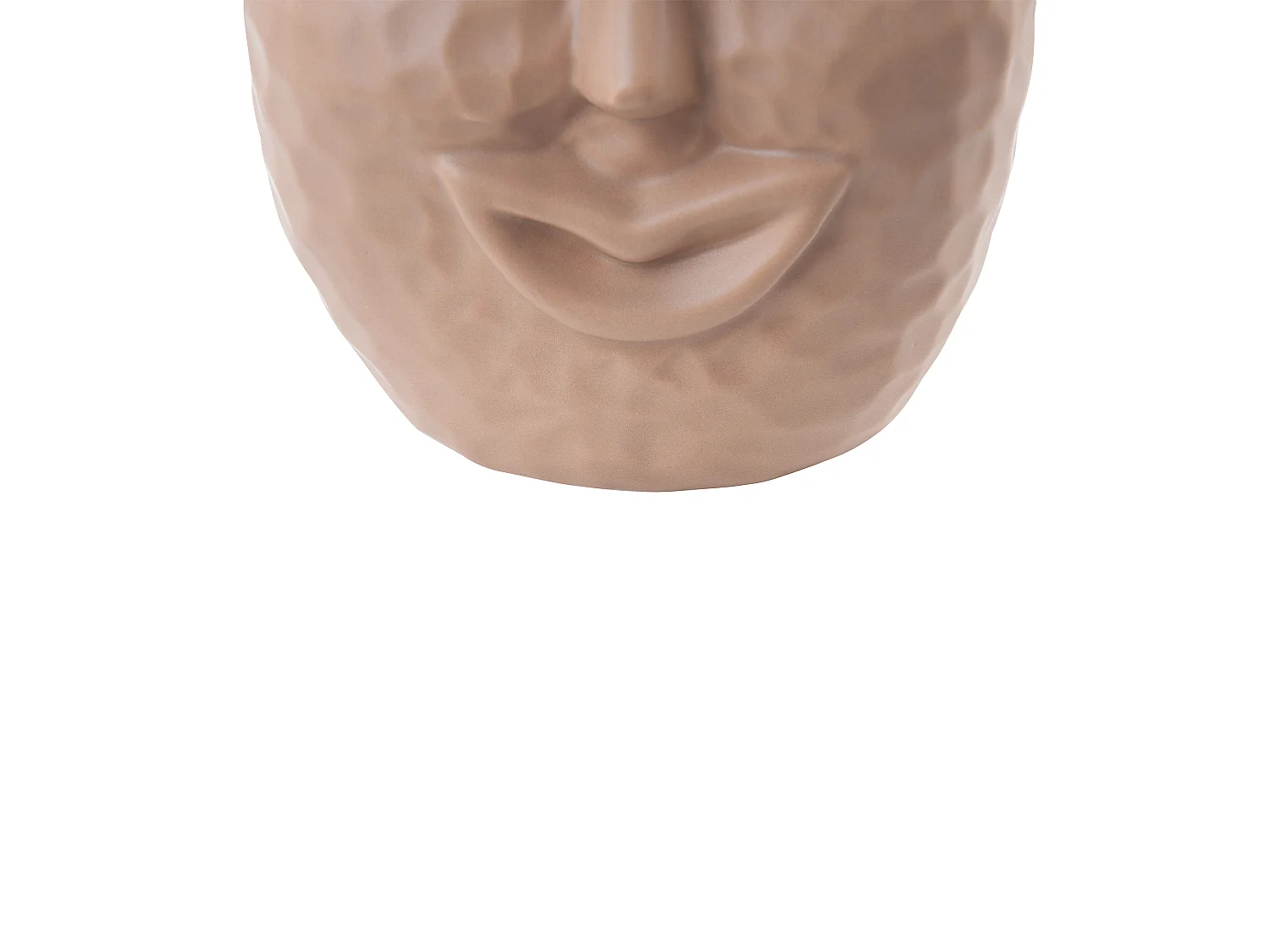 Vase à fleurs VERIA Céramique 26 cm Beige sable