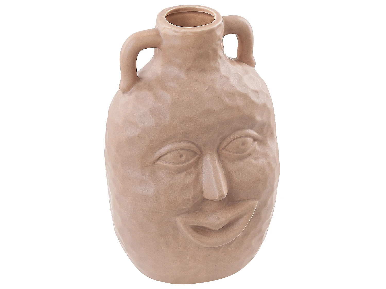 Wazon na kwiaty VERIA Ceramika 26 cm Piaskowy