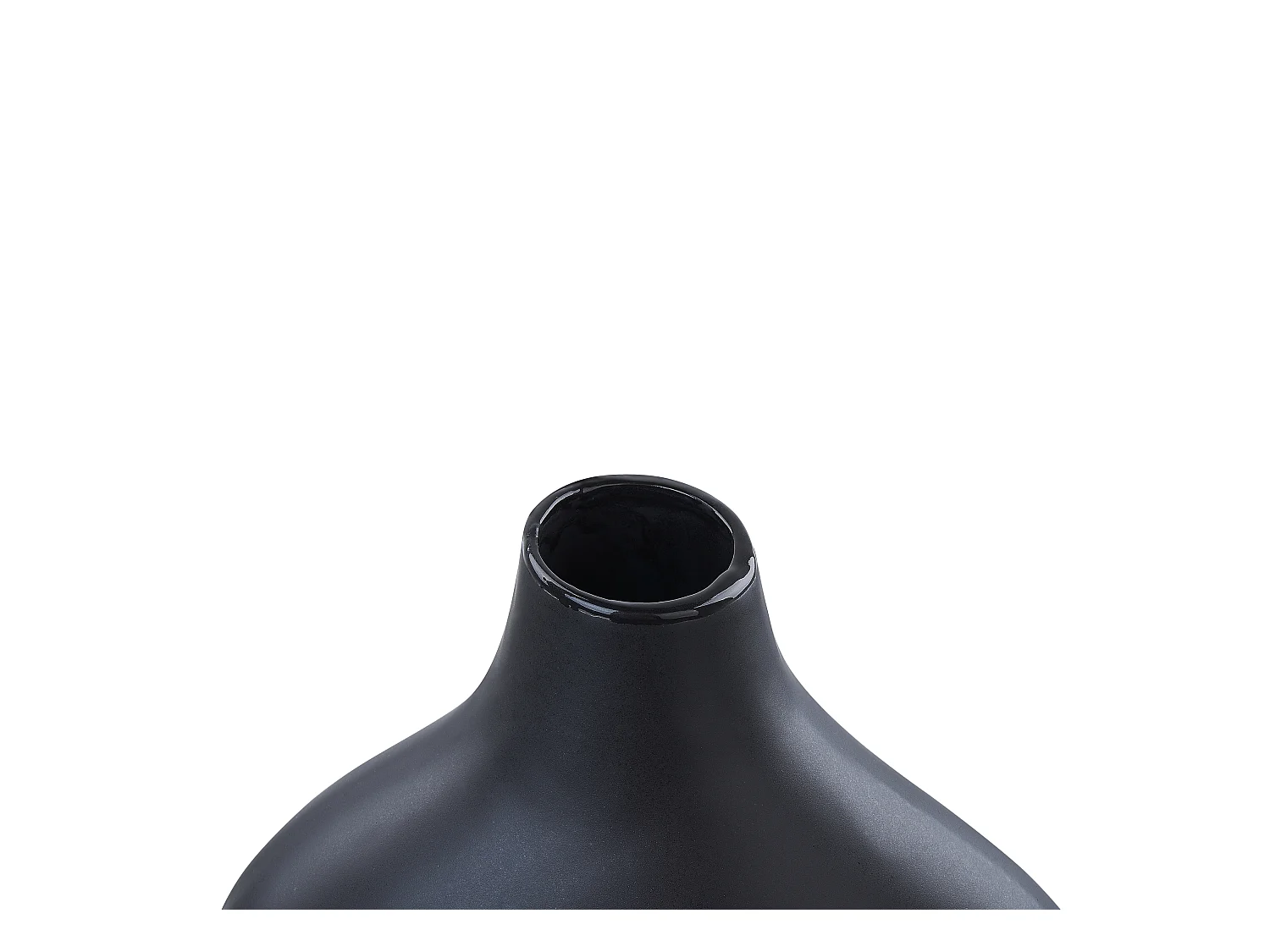 Wazon na kwiaty LAMIA Ceramika 30 cm Czarny