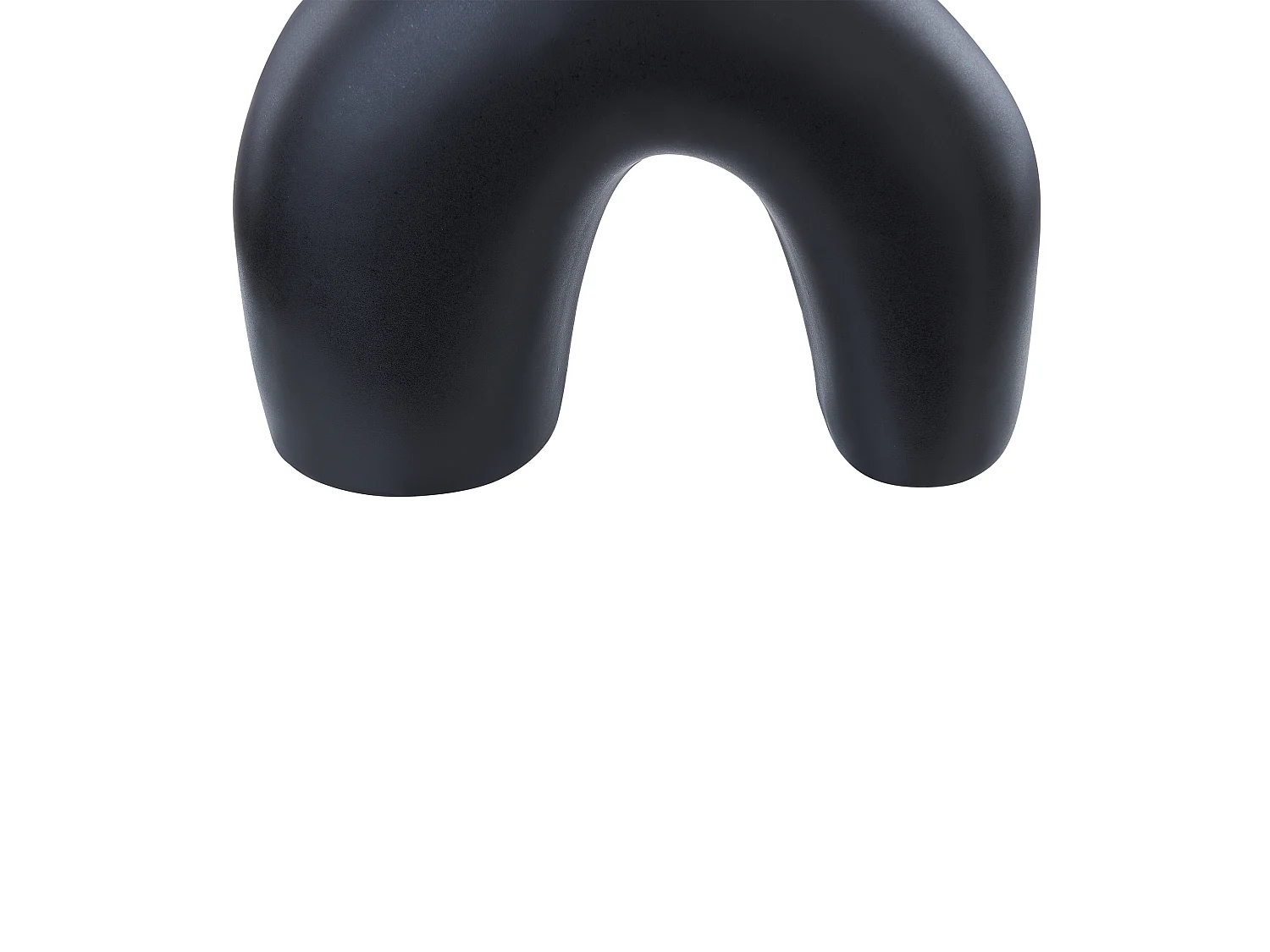 Vase à fleurs LAMIA Céramique 30 cm Noir