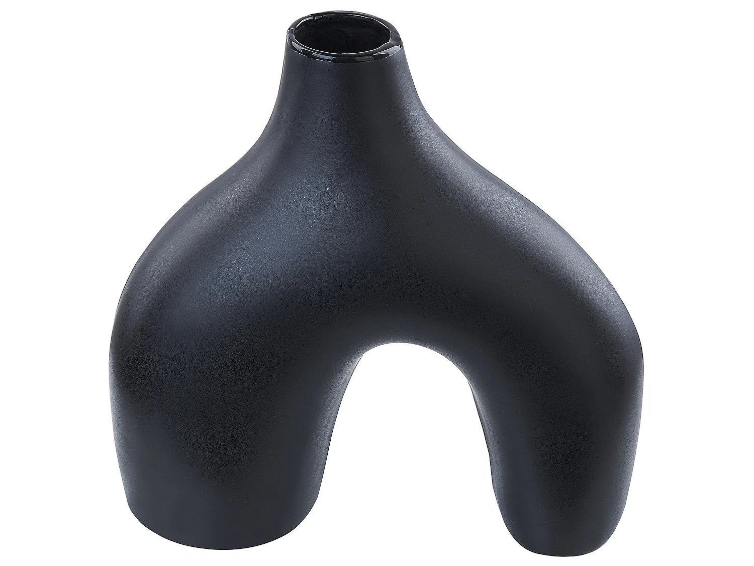 Vase à fleurs LAMIA Céramique 30 cm Noir