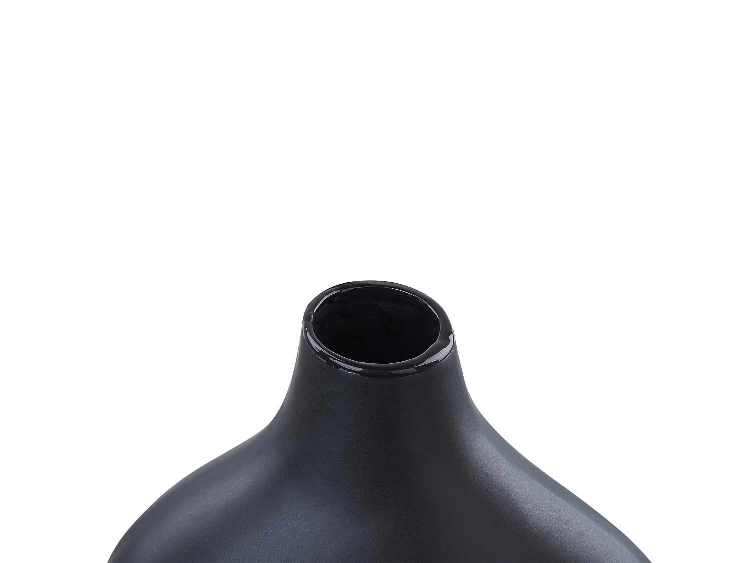 Vase à fleurs LAMIA Céramique 30 cm Noir