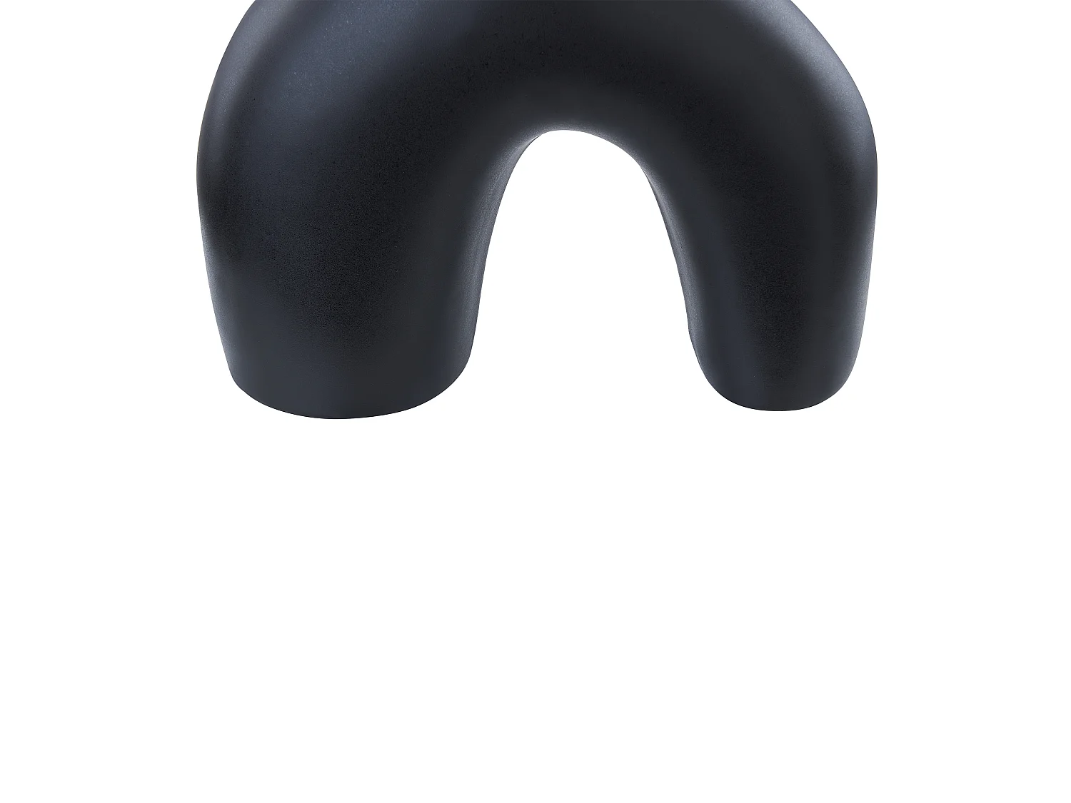 Vase à fleurs LAMIA Céramique 30 cm Noir