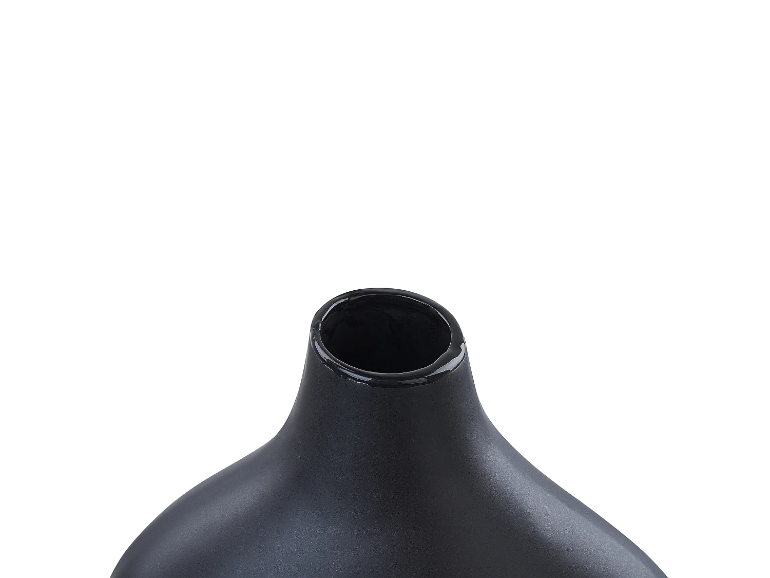 Vase à fleurs LAMIA Céramique 30 cm Noir
