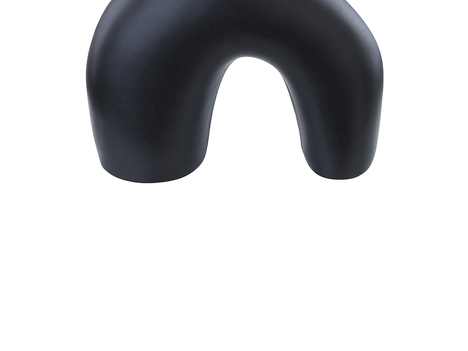 Vase à fleurs LAMIA Céramique 30 cm Noir