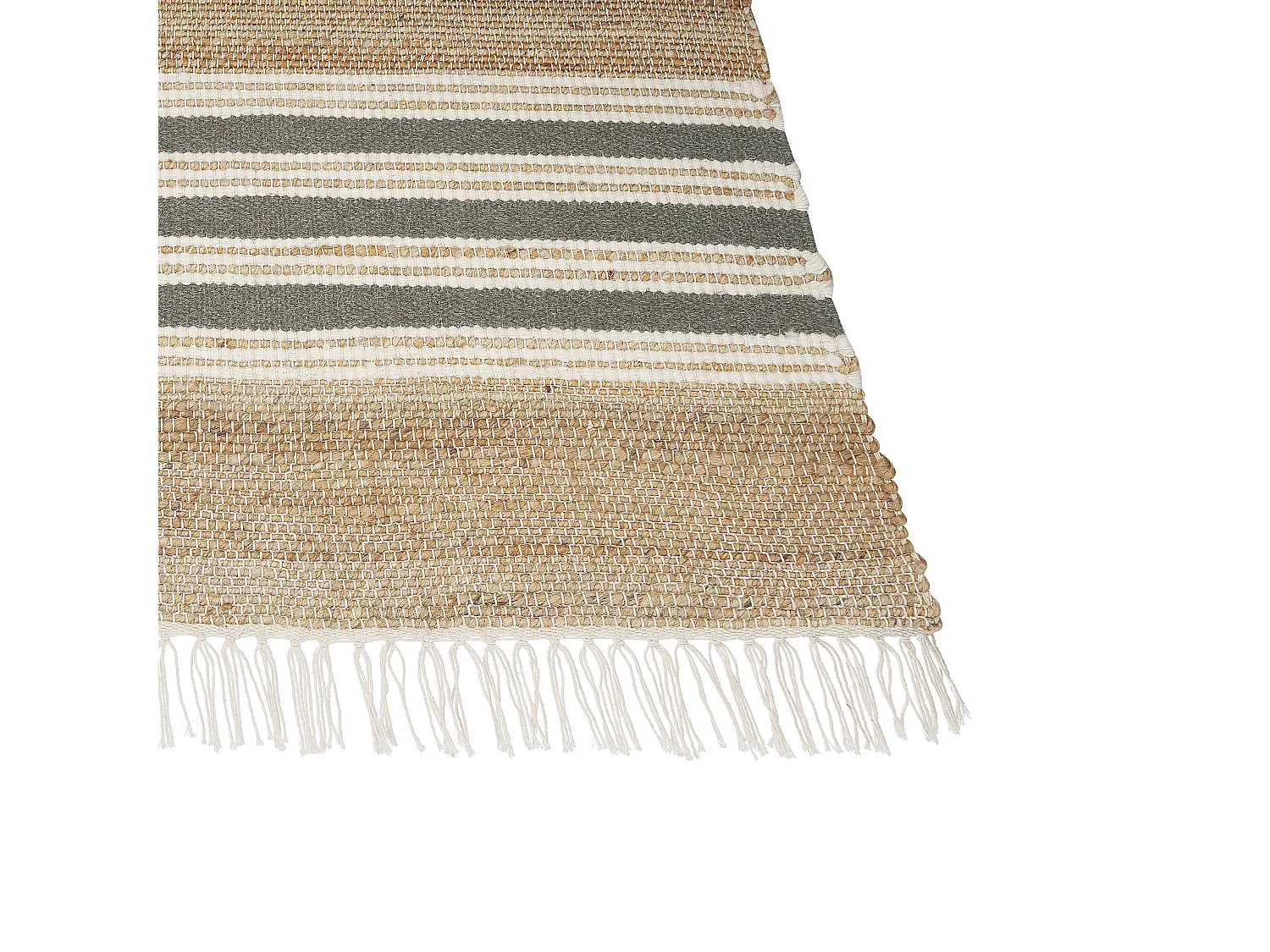 Tapis MIRZA Gris 160 x 230 cm Jute