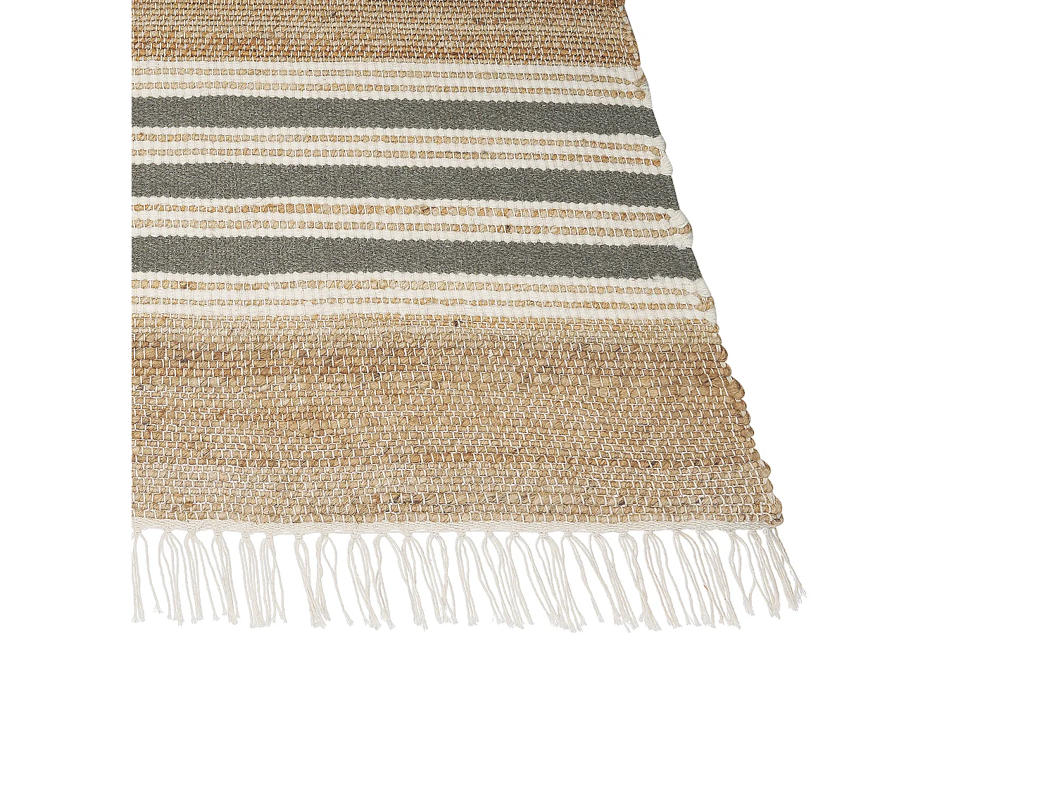 Tappeto MIRZA 160 x 230 cm Iuta Grigio