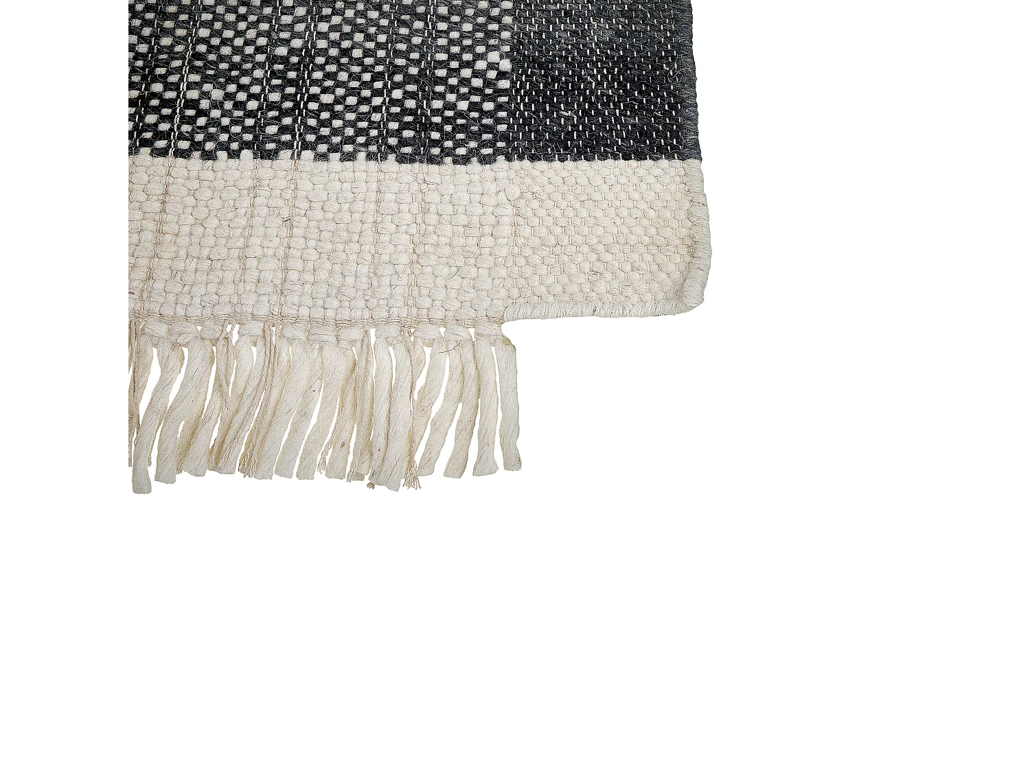 Tapis ATLANTI Noir 80 x 150 cm Laine