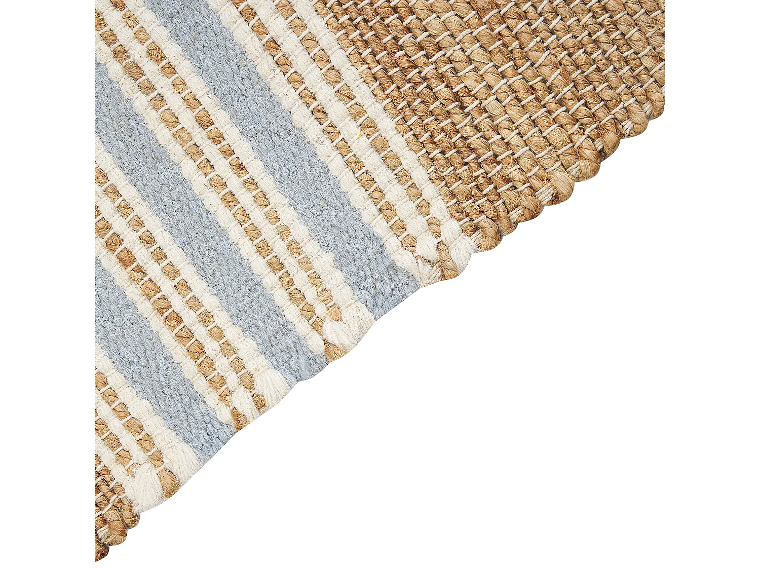 Tapis MIRZA Bleu clair 160 x 230 cm Jute