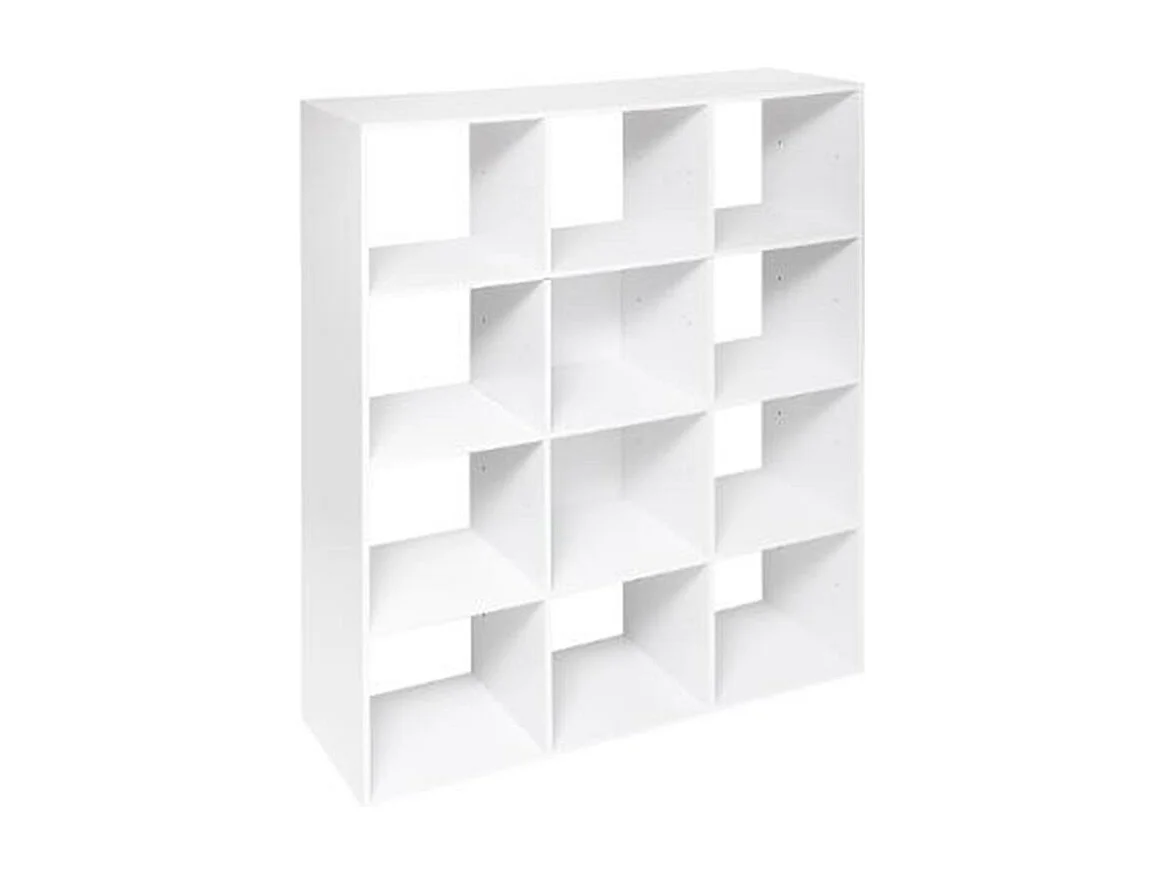 Étagère 12 Cases "Mix N Modul" 134cm Blanc
