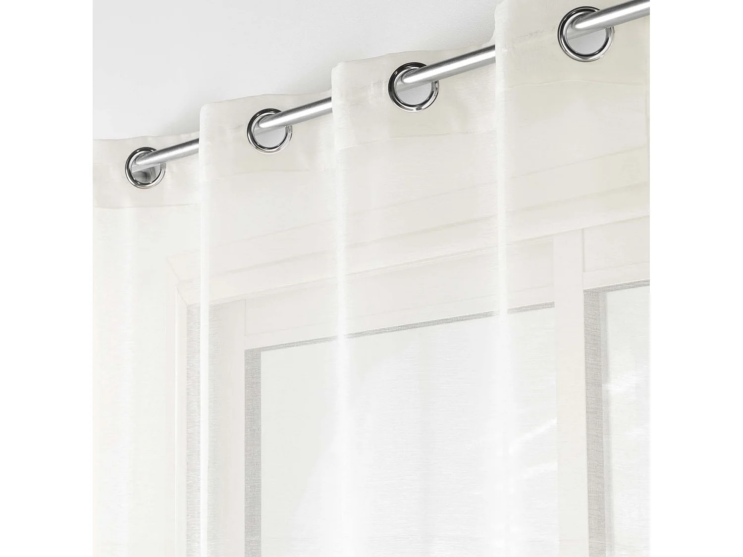 Rideau Voilage "Lisséa" 140x240cm Naturel