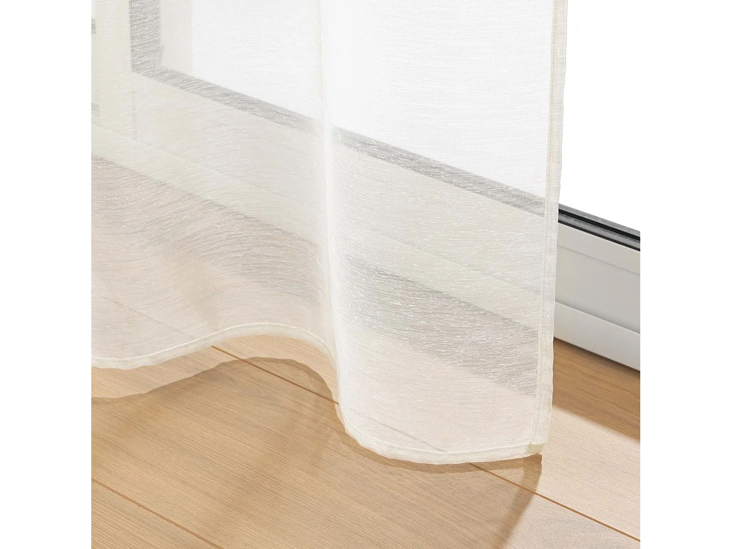 Rideau Voilage "Lisséa" 140x240cm Naturel