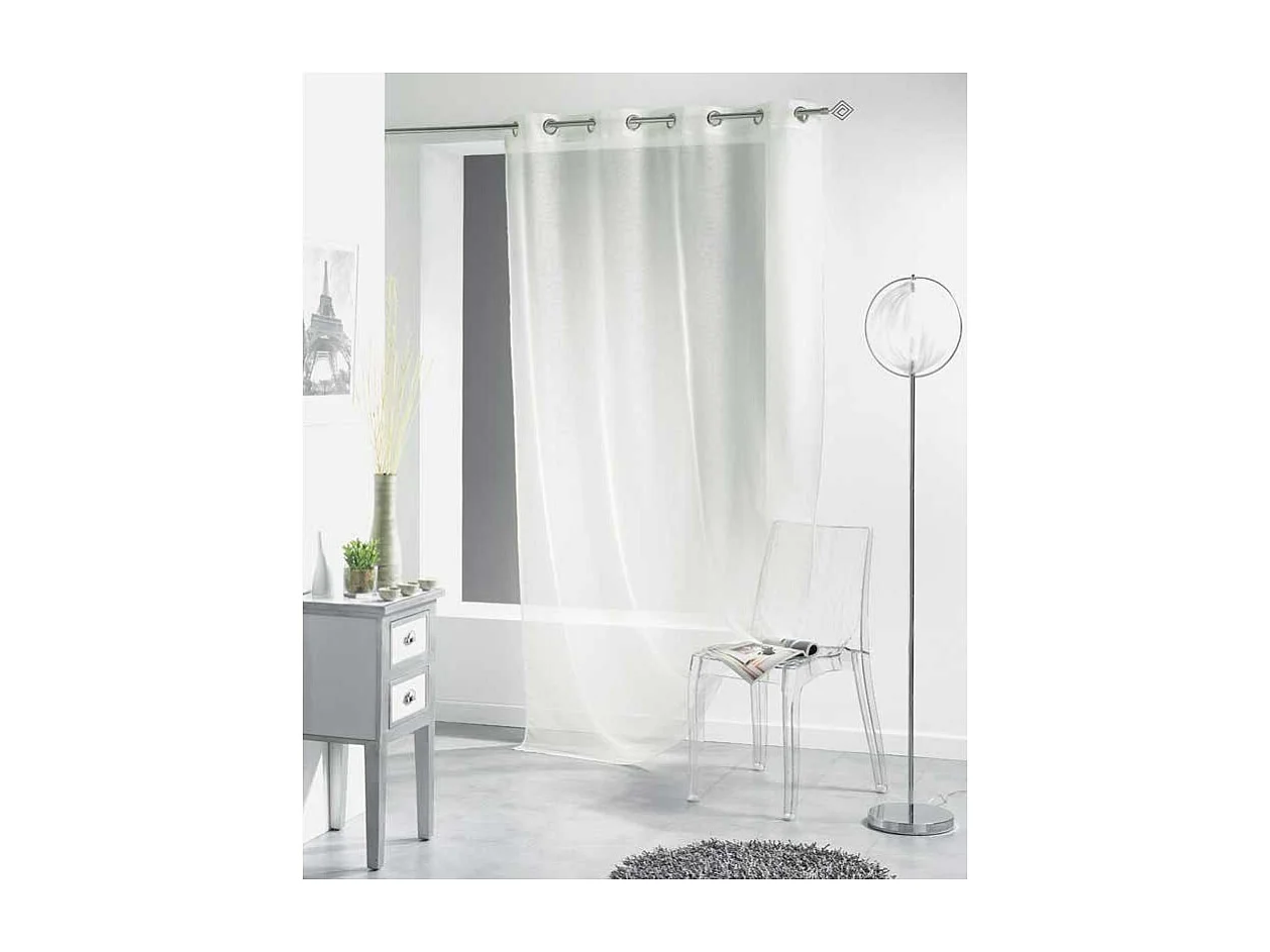 Rideau Voilage "Lisséa" 140x240cm Naturel