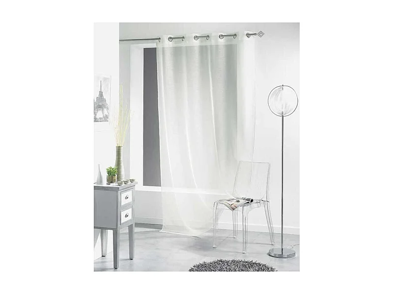 Rideau Voilage "Lisséa" 140x240cm Naturel