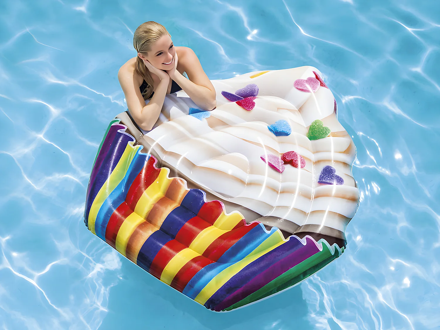 Matelas de piscine Cupcake - Intex
