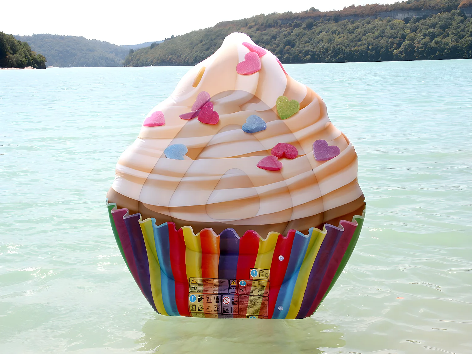 Matelas de piscine Cupcake - Intex