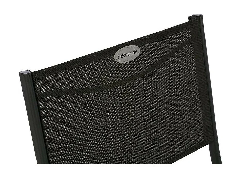 Chaise pliante Modula anthracite/graphite Hespéride