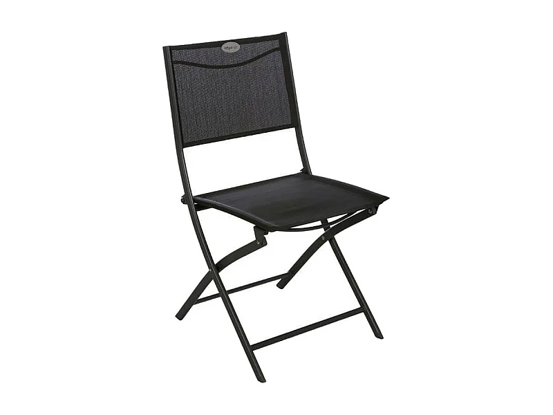 Chaise pliante Modula anthracite/graphite Hespéride