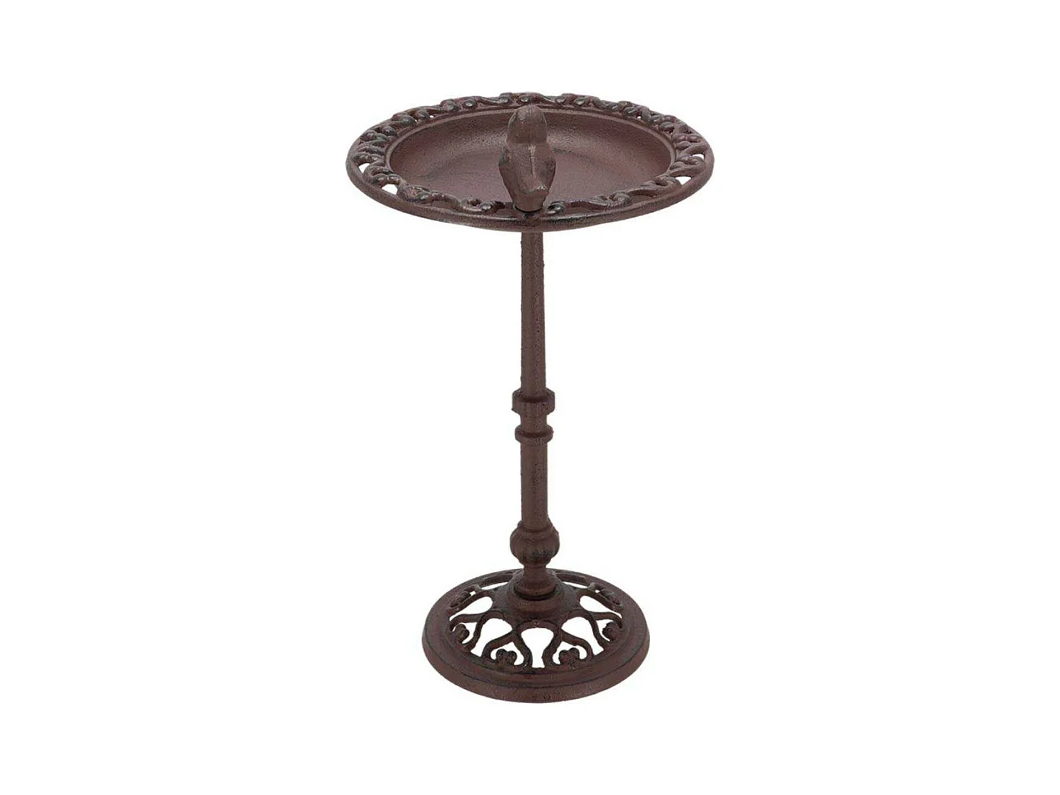 Pastel de semillas para pájaros de pie