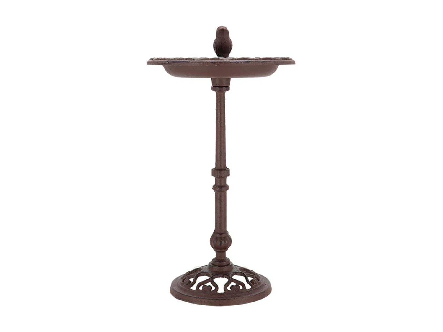 Pastel de semillas para pájaros de pie