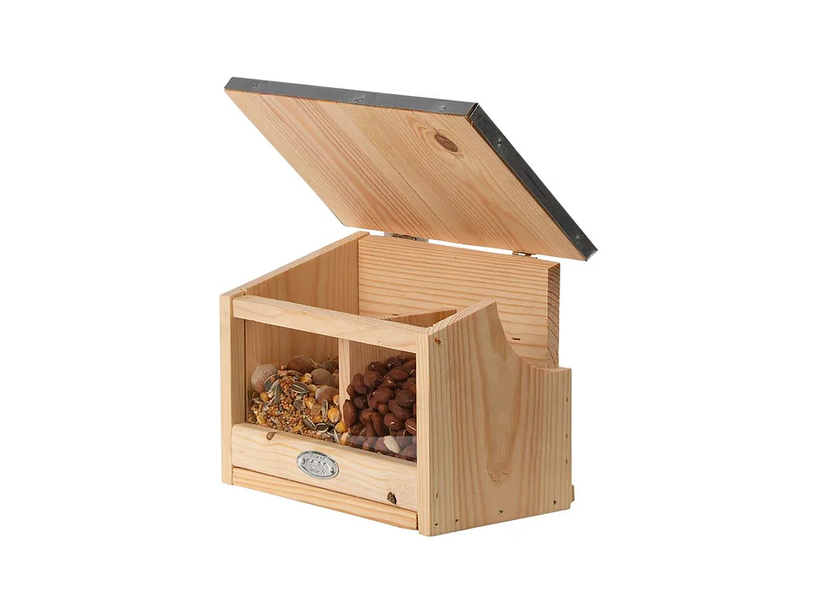 Mangeoire double pour écureuils