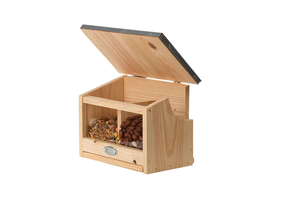 Mangeoire double pour écureuils