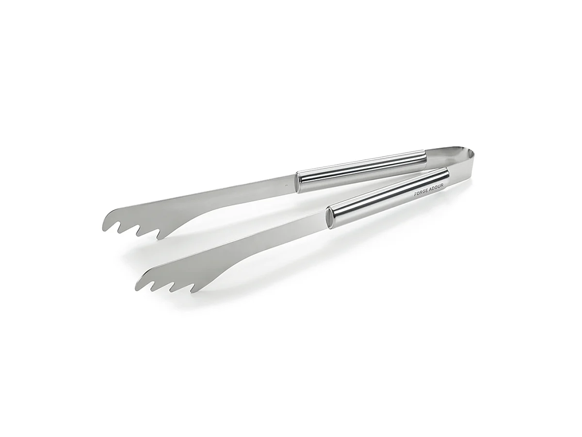 Pince inox courte pour plancha - FORGE ADOUR