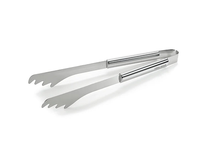 Pince inox courte pour plancha - FORGE ADOUR