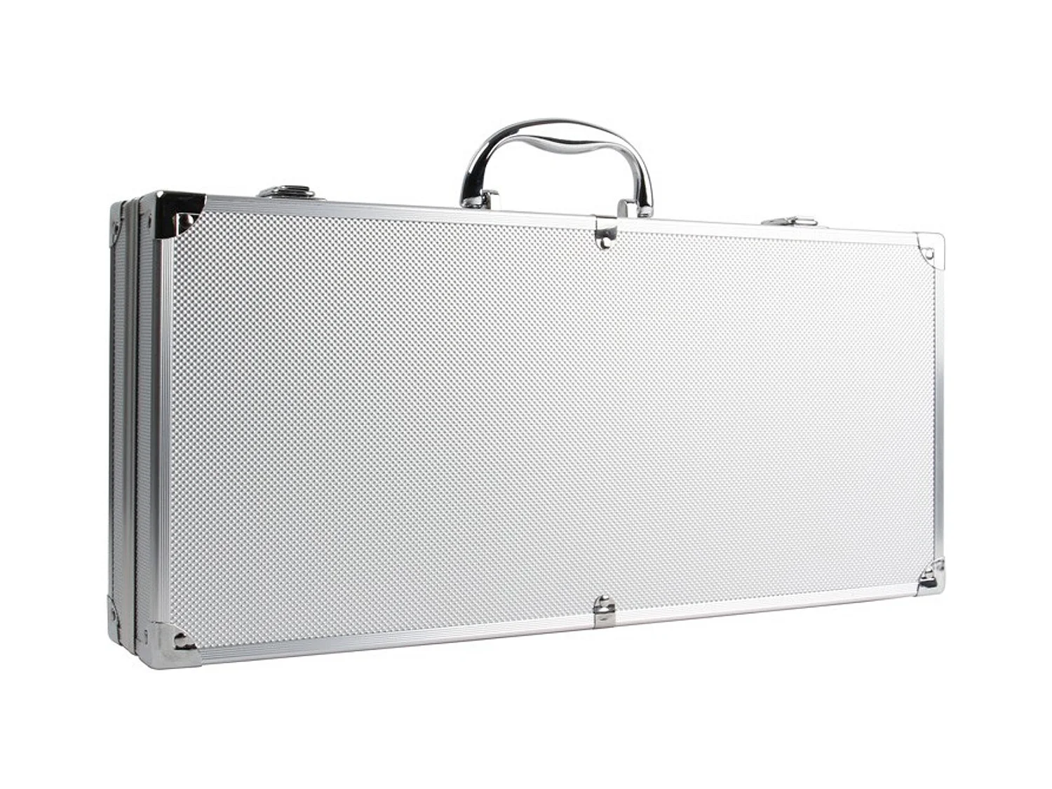 Koffer mit 8 Zubehörteilen aus Edelstahl für Grill und Plancha