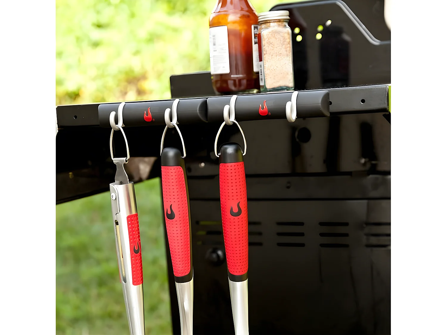 Kit de 3 ustensiles en inox pour barbecue - Char-Broil