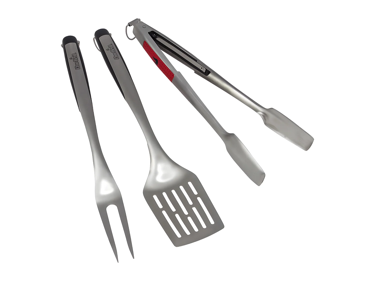 Kit de 3 ustensiles en inox pour barbecue - Char-Broil