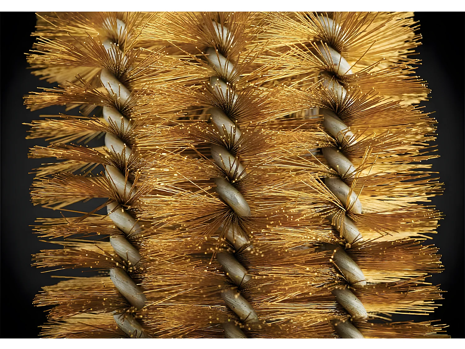 Brosse pour grille de cuisson en fonte