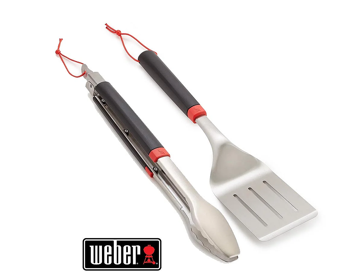 Kit pince et spatule Good pour barbecue Weber