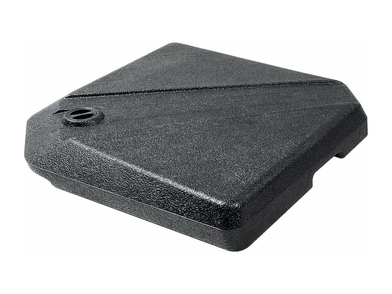 Dalle parasol déporté à remplir - Anthracite - Eda