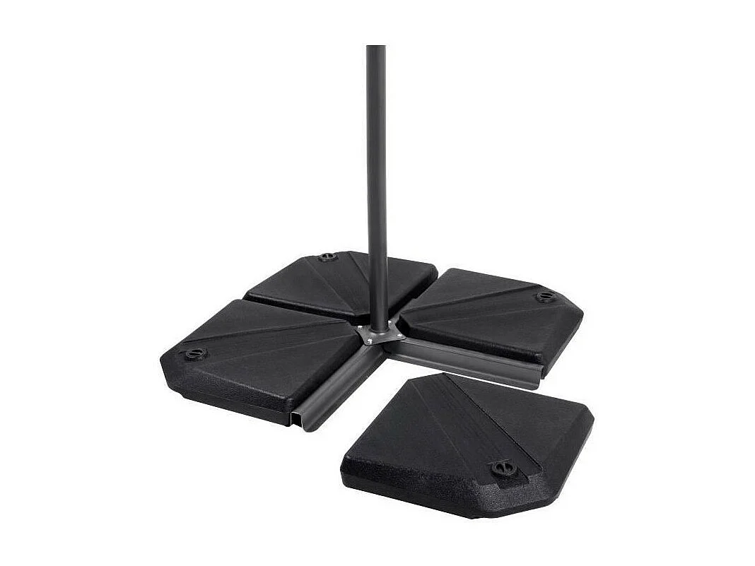 Dalle parasol déporté à remplir - Anthracite - Eda