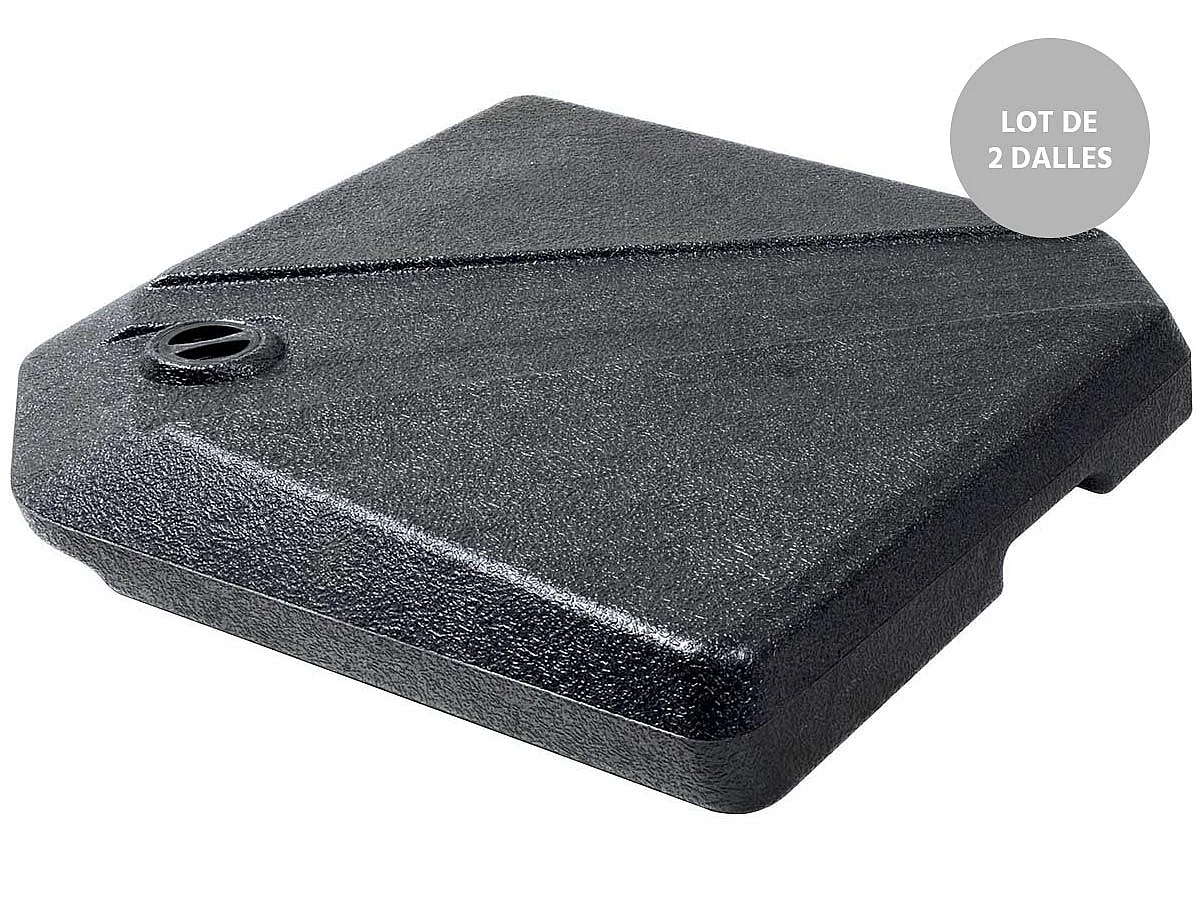 Dalle parasol déporté à remplir - Anthracite