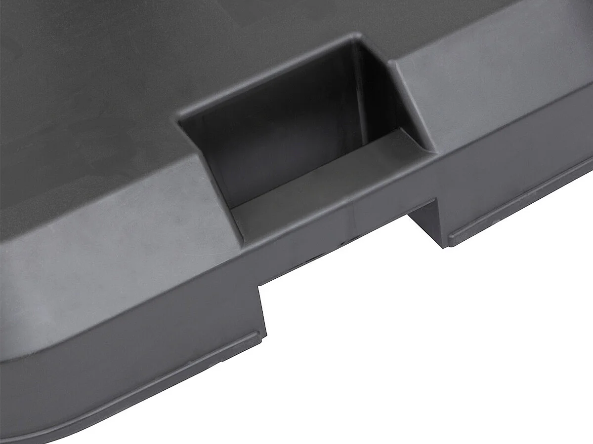 Pied de parasol Opaneo noir 39 kg avec roulettes - Hespéride