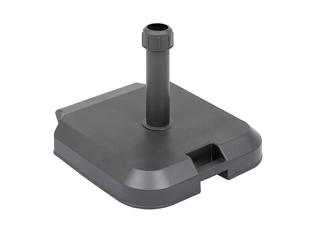Pied de parasol Opaneo noir 39 kg avec roulettes - Hespéride