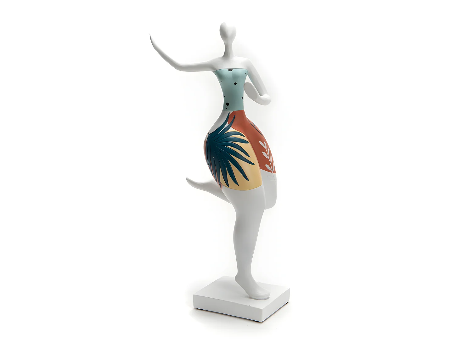 Statue femme Palma blanche