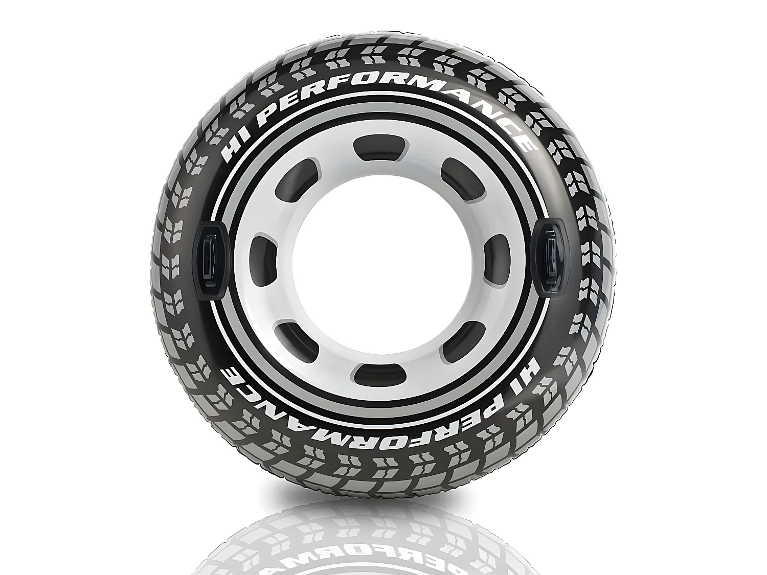 Bouée gonflable Pneu à poignée Ø 114 cm - Intex