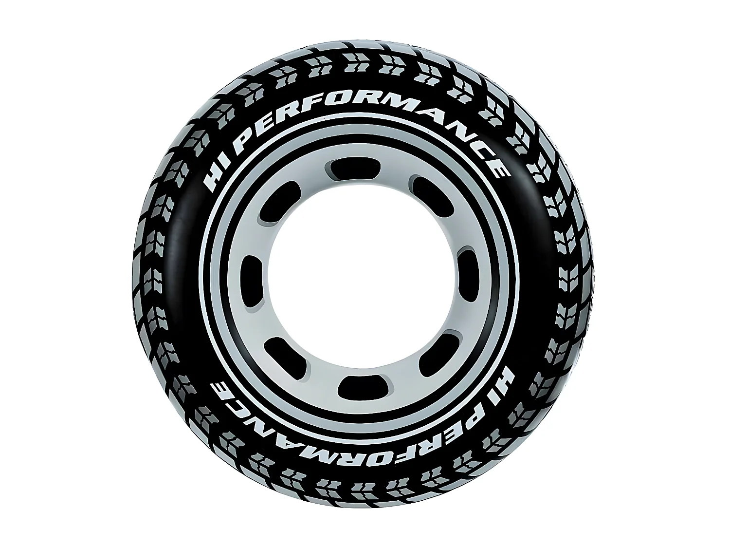 Bouée Gonflable "Pneu" 91cm Noir