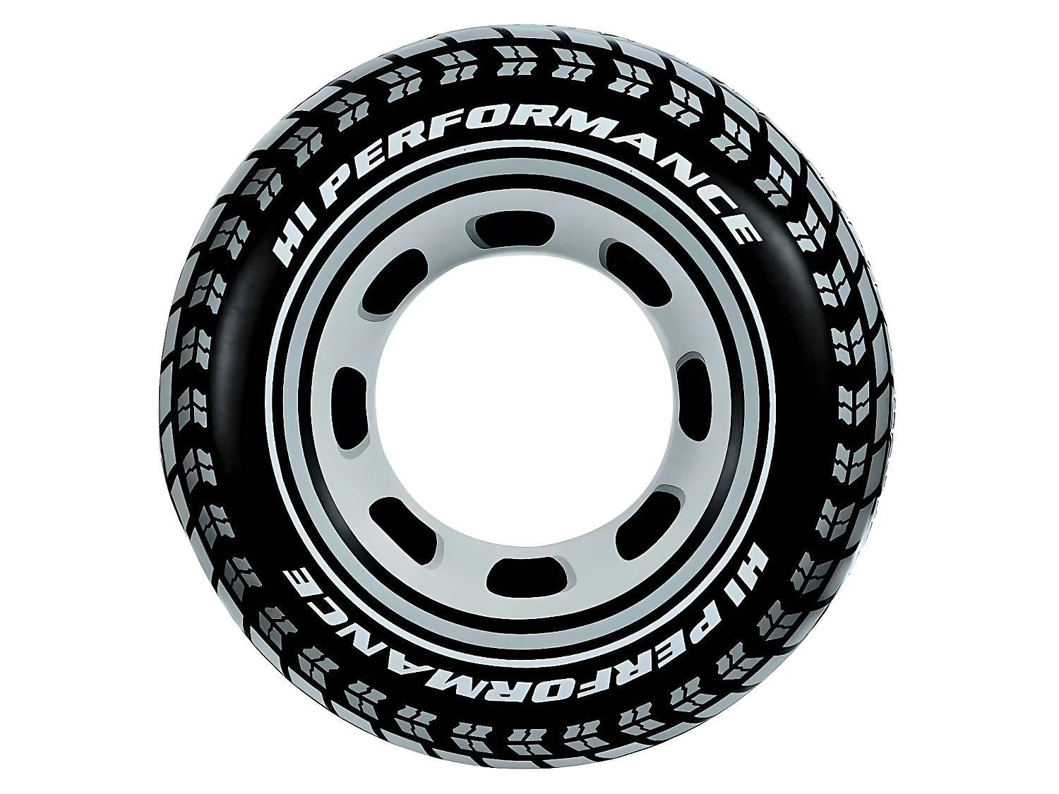 Bouée Gonflable "Pneu" 91cm Noir