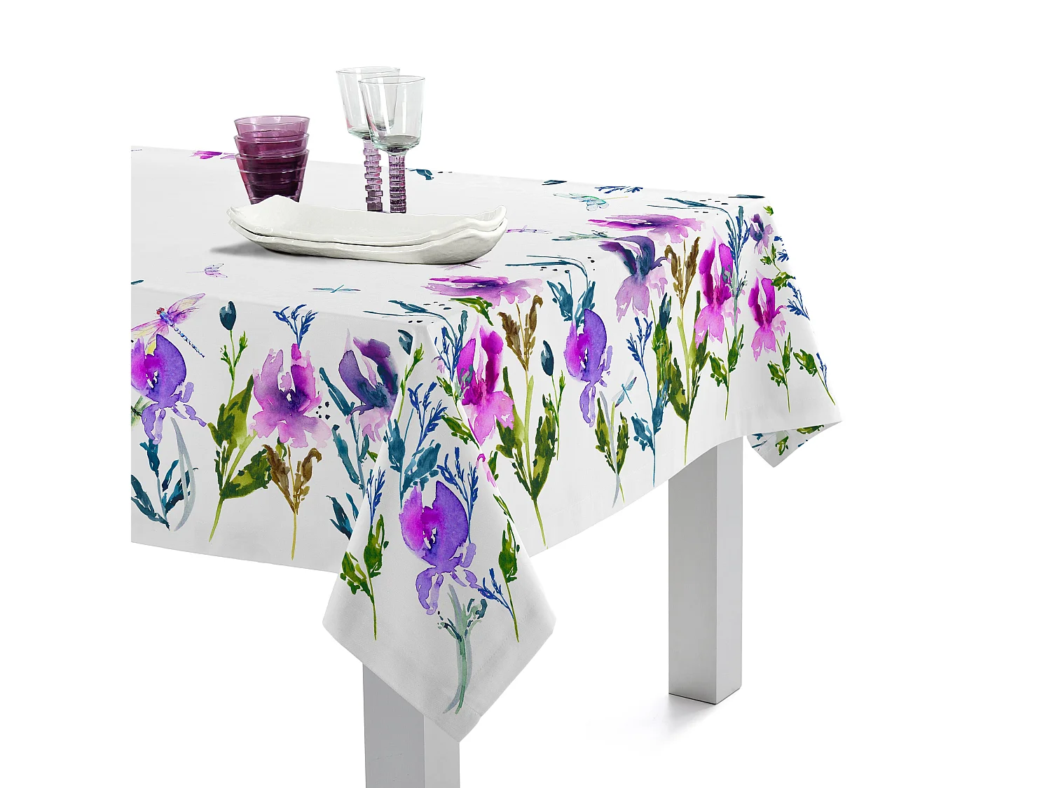 Nappe 150x150 cm Midnight iris