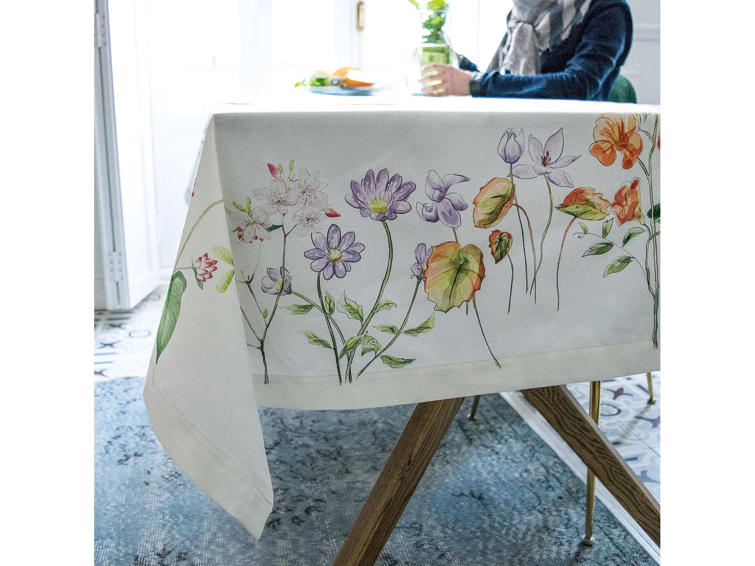 Tischdecke 150x150 cm Secret garden