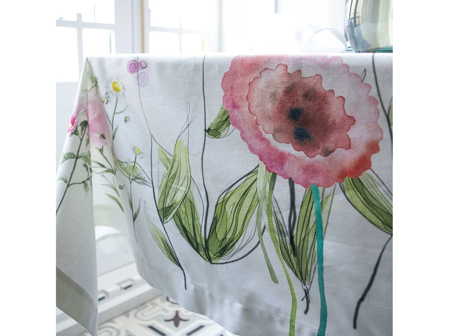 Tischdecke 150x150 cm Secret garden